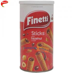 Finetti Sticks cu crema de ciocolata si alune Finetti 150 gr