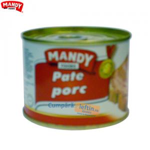 Pate de ficat de porc Mandy 200 gr