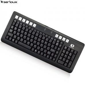 Tastatura Serioux Compact C3500 Multimedia USB Black