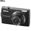 Camera foto nikon coolpix s5100 black  12.2 mp