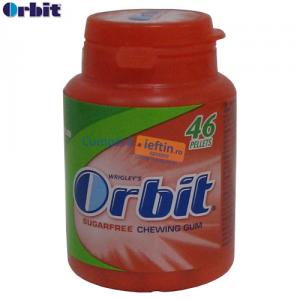 Guma de mestecat Wrigley`s Orbit pepene borcan 60 pastile