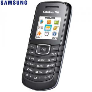 Telefon mobil Samsung E1080 Guru Black