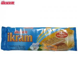 Biscuiti cu crema de vanilie Ulker Ikram 100 gr
