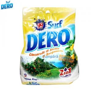 Detergent automat Dero Surf Limoncello di Sicilia & Bergamote 4 kg
