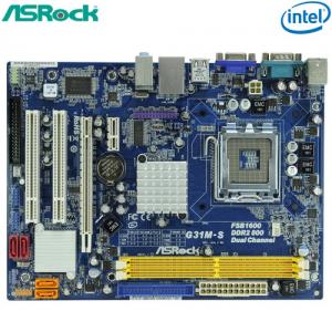 Placa de baza ASRock G31M-S R2.0  Socket 775