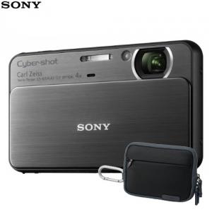 Camera foto Sony Cyber-Shot T99 14.1 Black + geanta LCSTWH