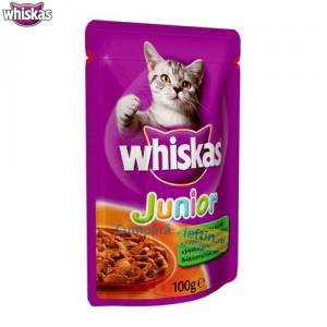 Hrana umeda pisici Whiskas Junior 100 gr
