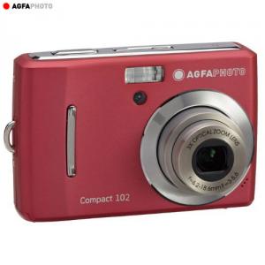 Camera foto Agfa Compact-102 12 MP Red