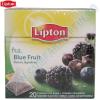Ceai Lipton piramide Blue Fruit 20 x 1.8 gr