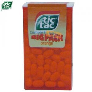 Drajeuri Tic Tac Orange Big Pack 49 gr