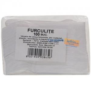Furculite plastic Endless 100 buc/set