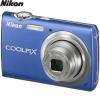 Camera foto nikon coolpix s220  10 mp  cobalt blue