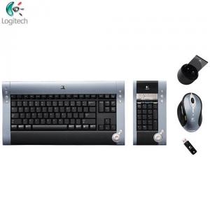Kit wireless tastatura si mouse laser MX1000 Logitech diNovo Media Laser  USB