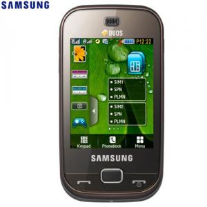 Telefon mobil Samsung B5722 Dark Brown