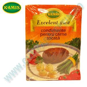 Condimente pentru carne tocata Kamis 20 gr