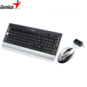 Kit tastatura si mouse wireless Genius LuxeMate 720  Laser  USB
