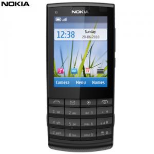 Telefon mobil Nokia X3-02 Touch and Type Dark Metal