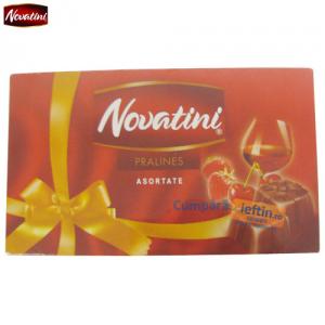 Praline de ciocolata asortate Novatini 140 gr