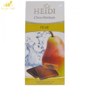 Ciocolata cu lapte si pere Heidi ChocoVenture 80 gr