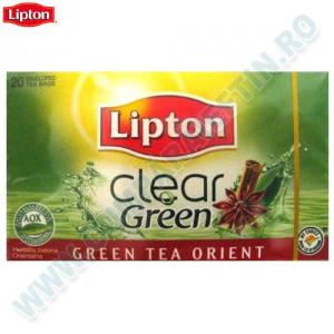 Ceai lipton Clear Green Orient 20 x 1.3 gr