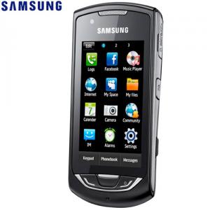 Telefon mobil Samsung S5620 Monte Dark Gray