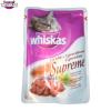 Hrana umeda pisici whiskas supreme cu vita 85 gr