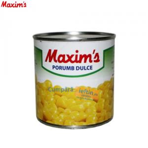 Porumb dulce Maxim`s 340 gr