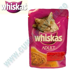 Hrana pisici Whiskas Vita + Pui 100 gr