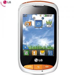 Telefon mobil LG T310 White-Orange