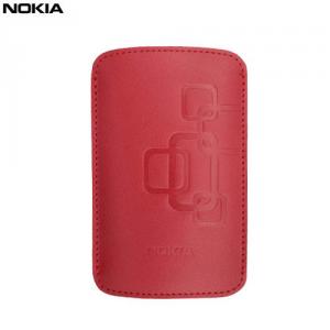 Husa piele Nokia CP-342 R  rosu