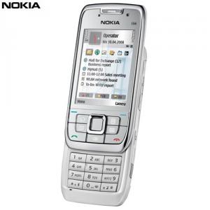Telefon mobil Nokia E66 White Steel