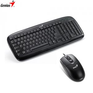 Tastatura + mouse Genius Slimstar C110 USB Black