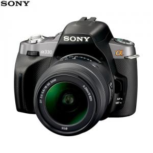 Camera foto DSLR Sony A330L 10.2 MP Black