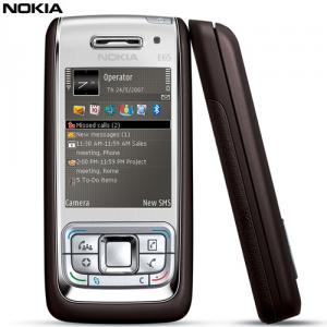 Telefon mobil Nokia E65 Silver-Mocca