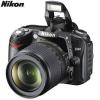 Camera dslp nikon d90  12.3 mp  black