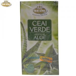 Ceai verde cu Aloe Belin 4cut/20 pliculete x 2 gr