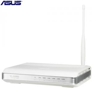 Router wireless Asus WL-520GU  4 porturi