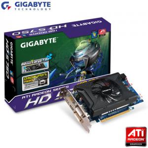 Placa video ATI HD5750 Gigabyte R575D5-1GD  PCI-E 2  1 GB  128bit