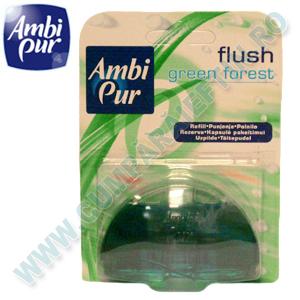 Odorizant WC Ambipur Flush Green Forest 55 ml