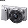 Aparat foto digital sony exmor nex-5as 14.2 mp silver