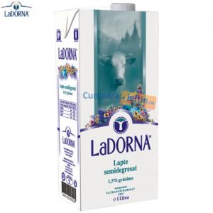 Lapte UHT 1.5% demidegresat LaDorna 1 L