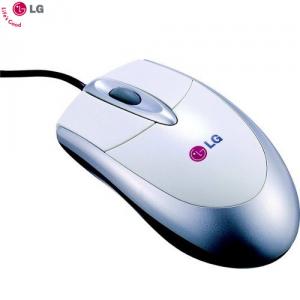 Mouse optic LG 3D-520 PS/2 White