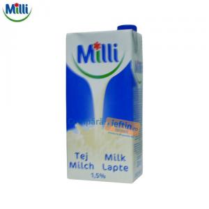 Lapte UHT 1.5% Milli 1 L