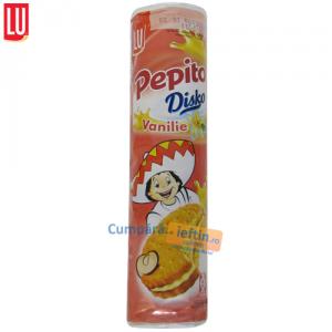 Biscuiti Lu Pepito Disko cu vanilie 157 gr