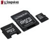Card Micro Secure Digital Kingston  4 GB  cu doua adaptoare