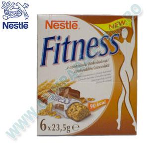 Cereale ciocolata batoane Fitness 6 buc x 23.5 gr