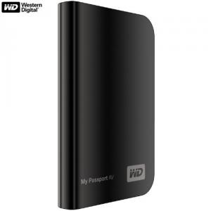 HDD extern Western Digital My Passport AV  320 GB  USB 2  Black