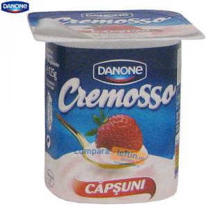 Iaurt Danone Cremosso cu capsuni 125 gr