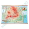 Harta Romania administrativa  100 x 140 cm  plastifiata  cu baghete