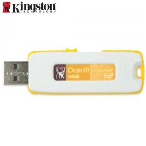 Memory Stick Kingston Data Traveler  4 GB  Gen  USB 2  galben